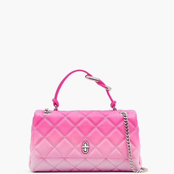 Marc Jacobs Pink Ombre Quilted Shoulder Bag - Picture 2 of 3